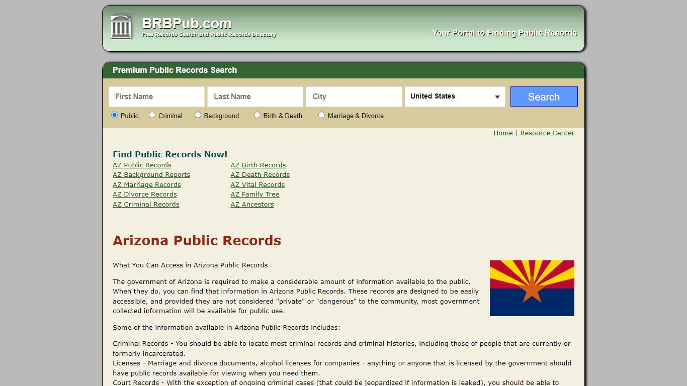 Free Arizona Public Records | Search Criminal and Civil Court Records ...